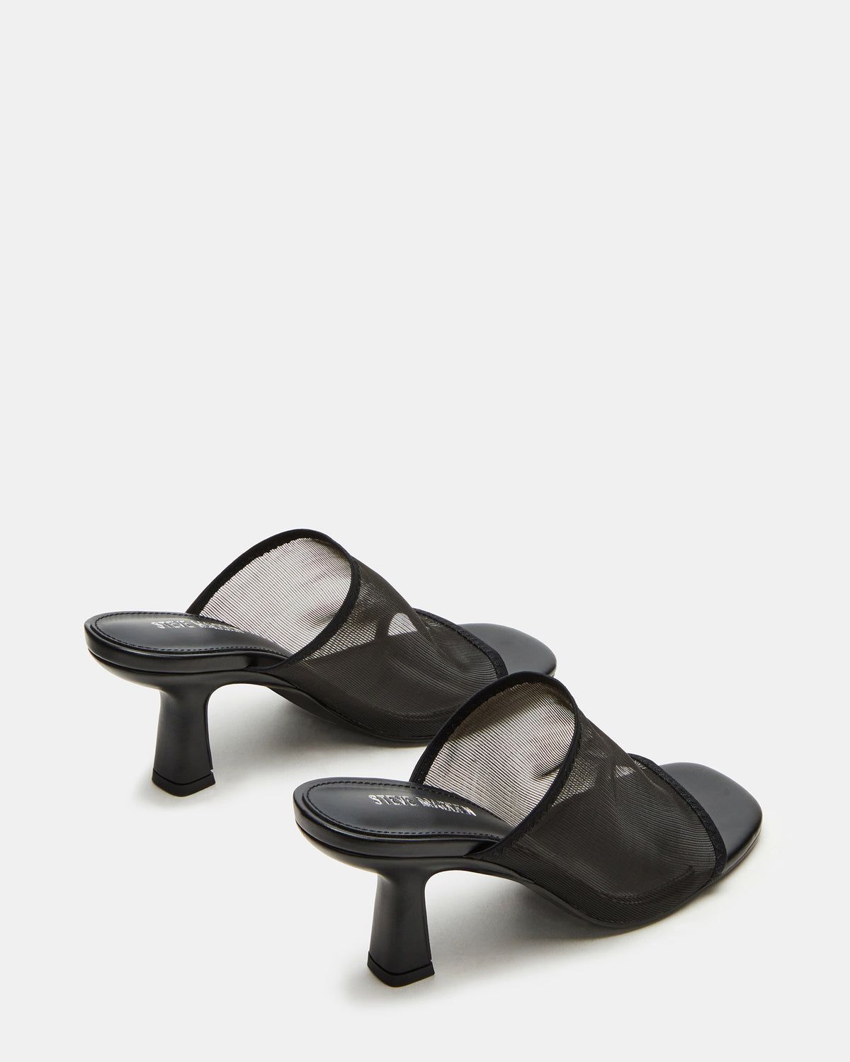 GLEAM Black Women's Square-Toe Mule Heel - Steve Madden
