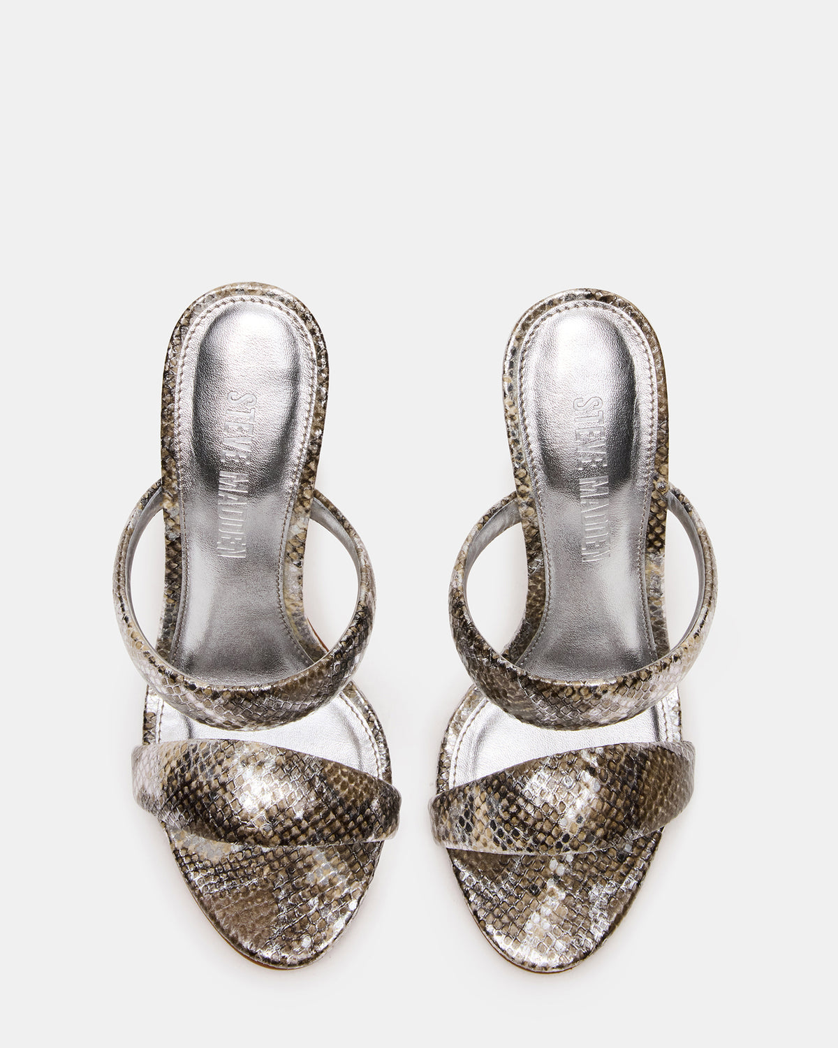 SATURN Snake Stiletto Mule Women's Heel - Steve Madden