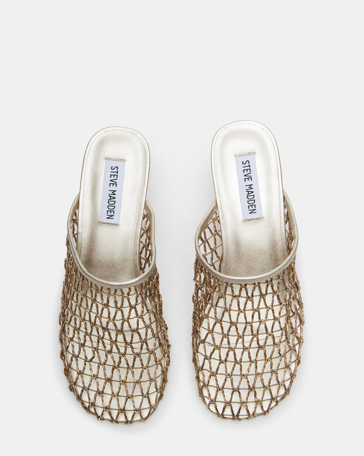 XRAY Gold Women's Caged Net Mule Heel - Steve Madden