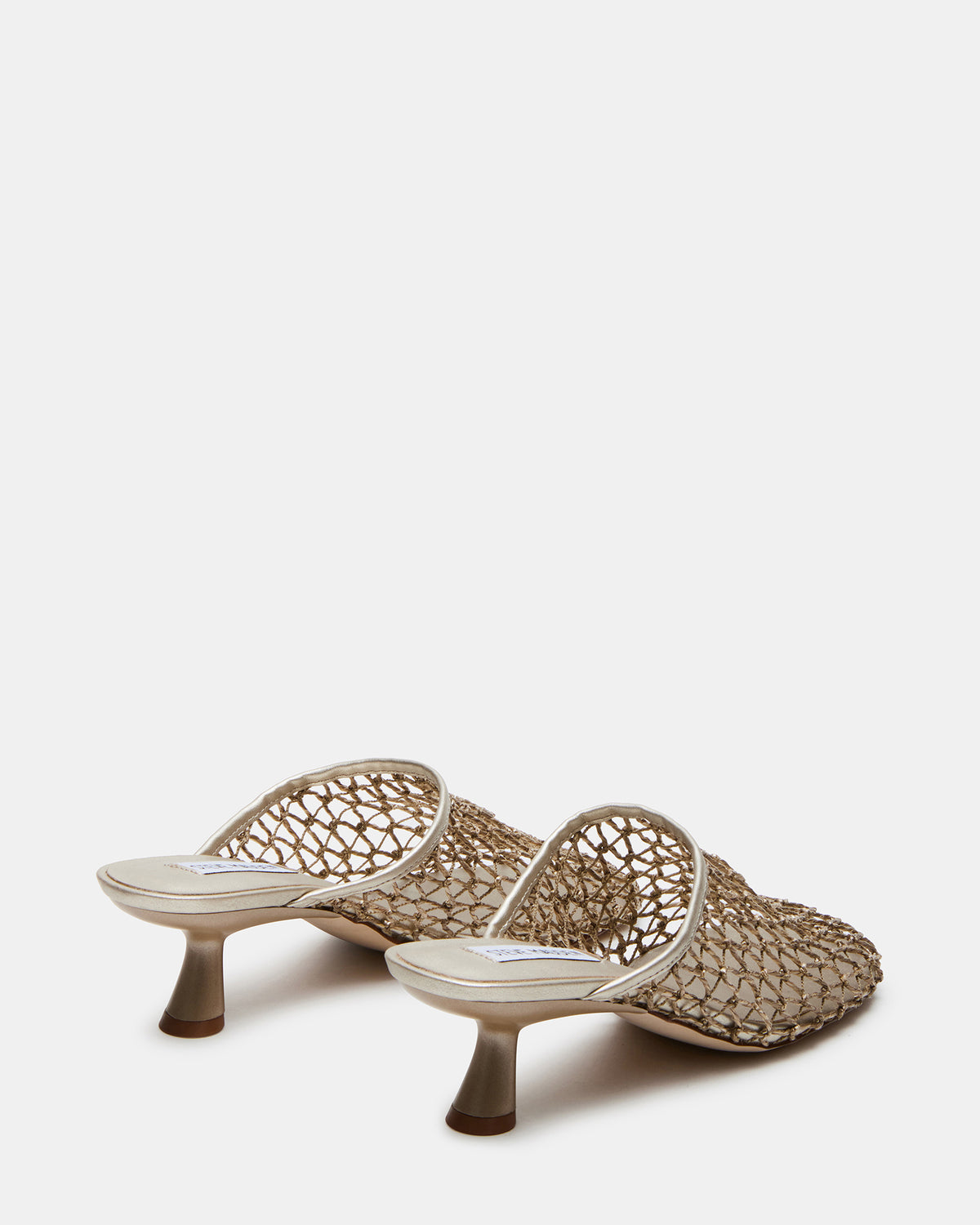 XRAY Gold Women's Caged Net Mule Heel - Steve Madden