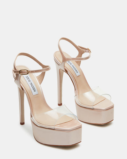 COLOGNE Clear Platform Stiletto Women's Heel - Steve Madden