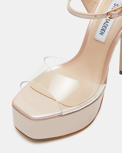 COLOGNE Clear Platform Stiletto Women's Heel - Steve Madden