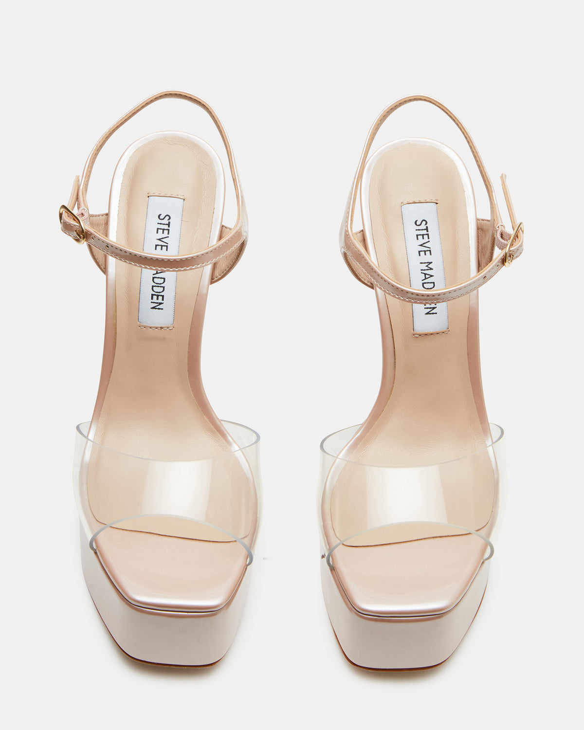 COLOGNE Clear Platform Stiletto Women's Heel - Steve Madden