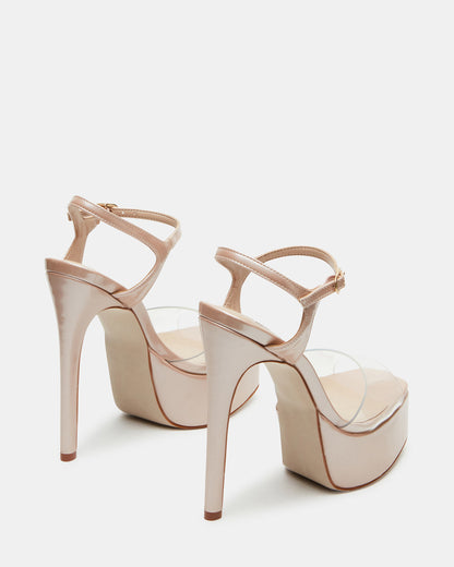 COLOGNE Clear Platform Stiletto Women's Heel - Steve Madden