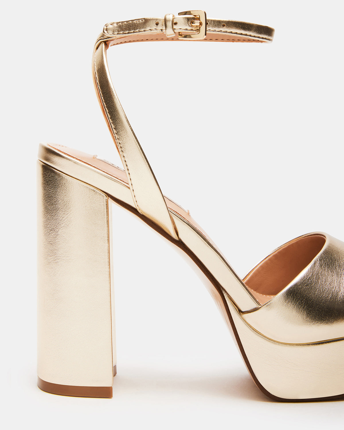 LOURDES Champagne Platform Heel | Women's Heels - Steve Madden