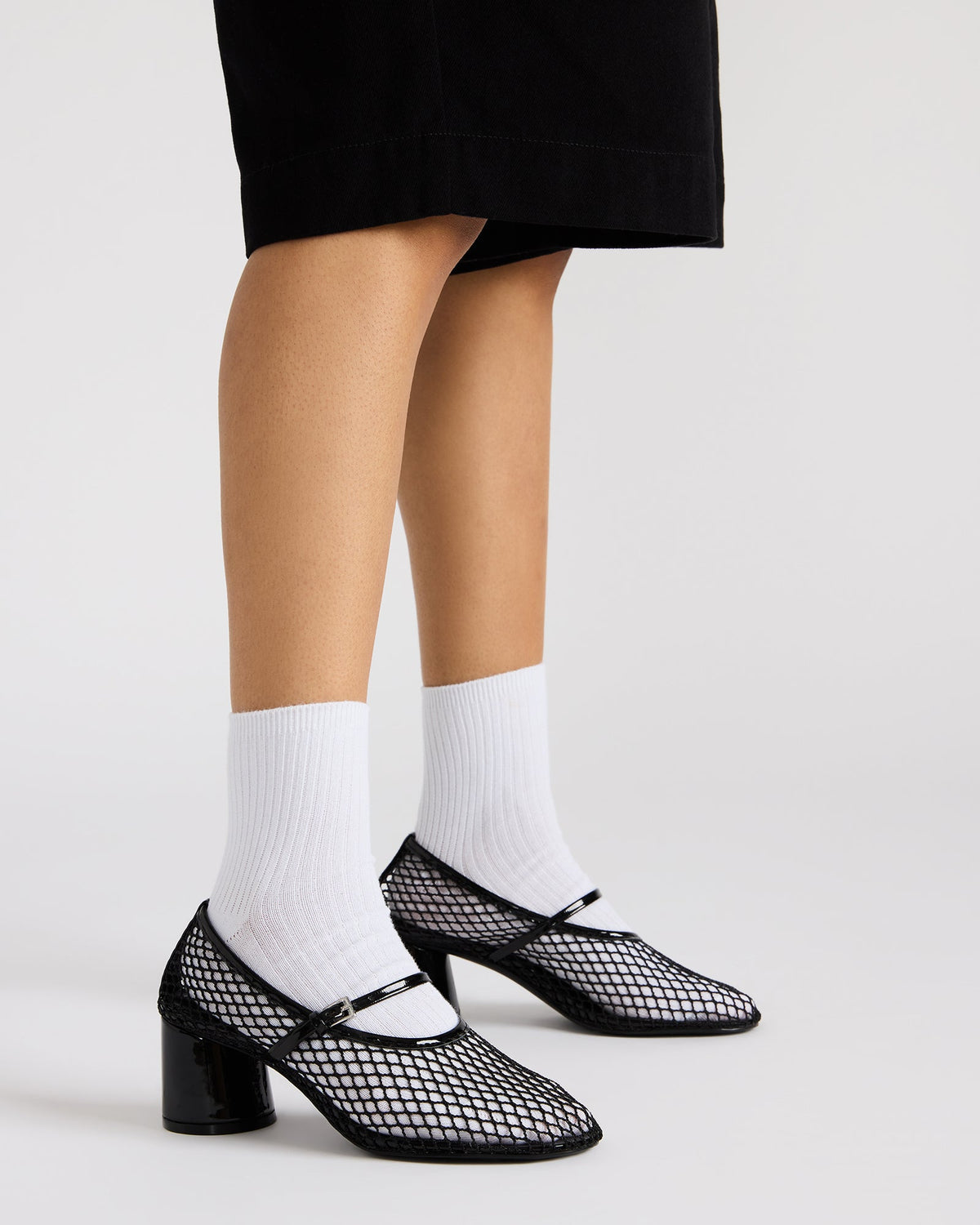RAYNOR Butter Women's Mary Jane Mesh Block Heel - Steve Madden