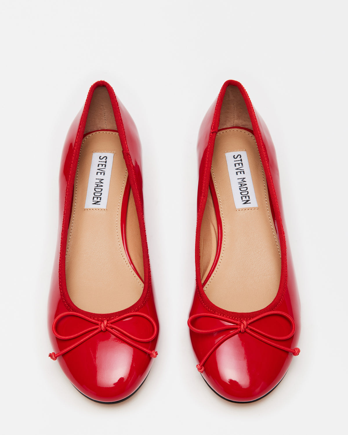 CHERISH Red Patent Women's Slip-On Heel - Steve Madden