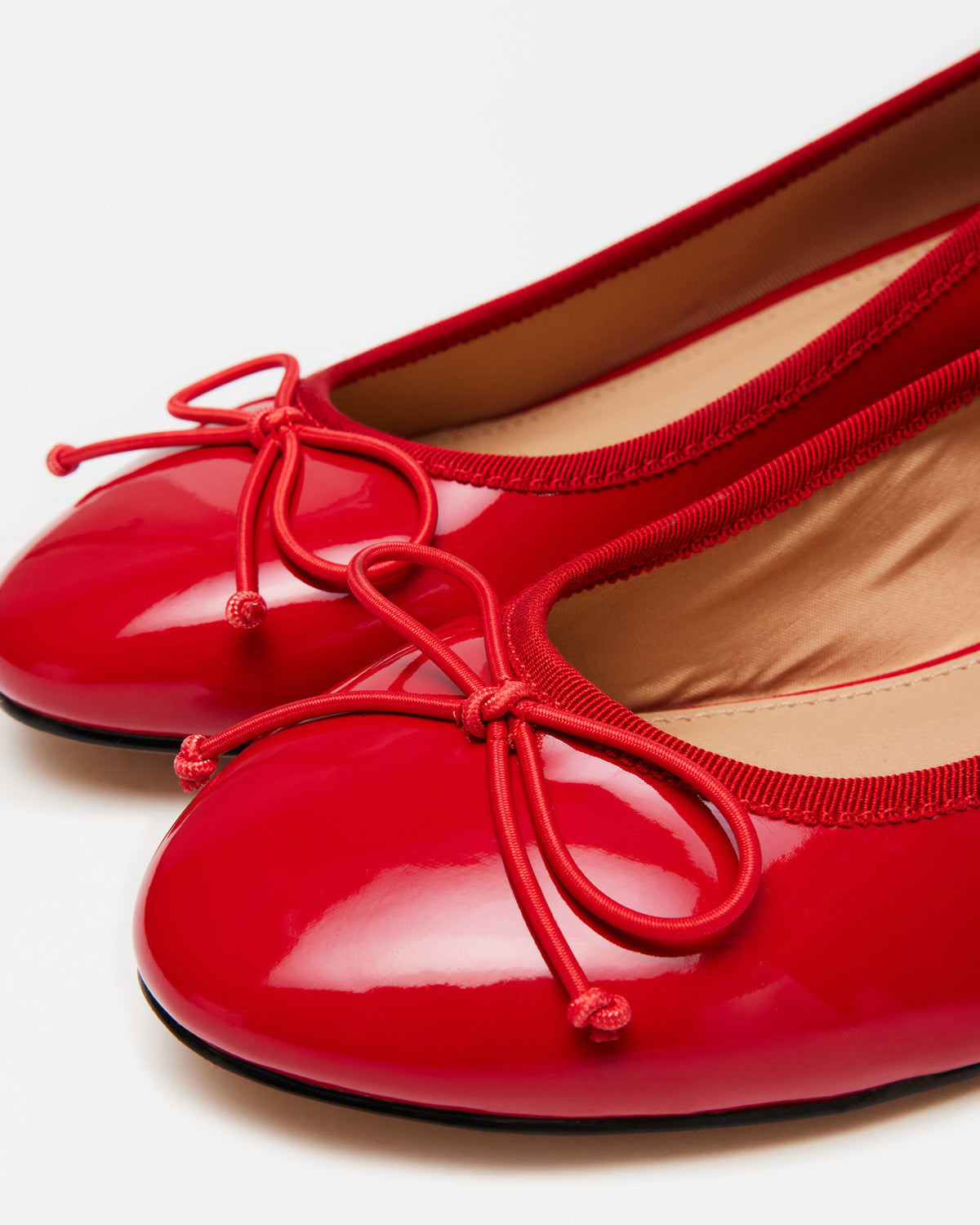 CHERISH Red Patent Women's Slip-On Heel - Steve Madden