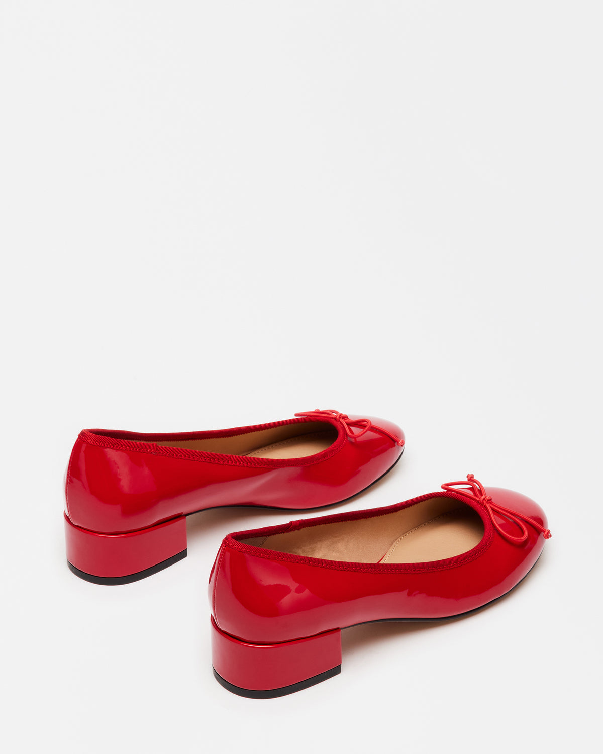 CHERISH Red Patent Women's Slip-On Heel - Steve Madden