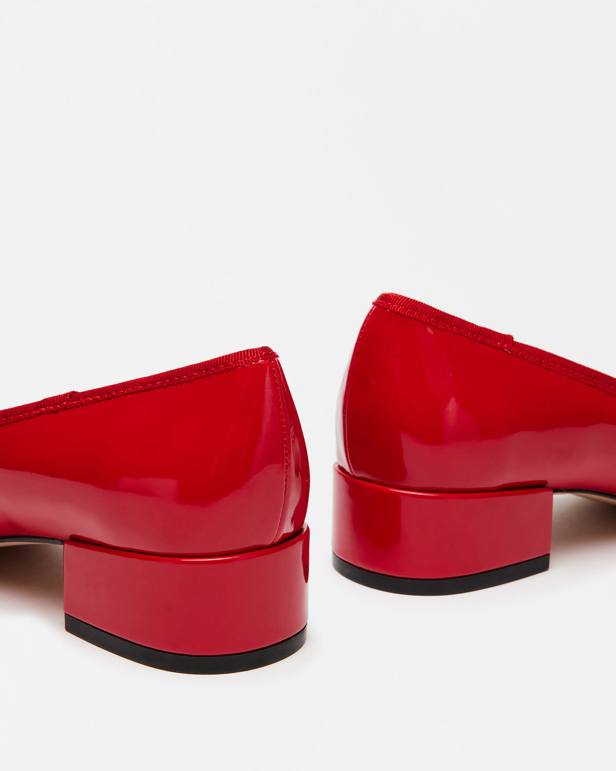 CHERISH Red Patent Women's Slip-On Heel - Steve Madden