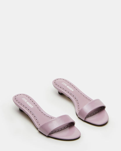 BERRY Pink Women's Mule Kitten Heel - Steve Madden