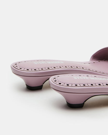 BERRY Pink Women's Mule Kitten Heel - Steve Madden