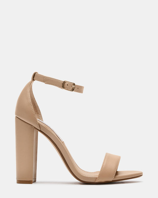 CARRSON Blush Leather Women's Heel - Steve Madden