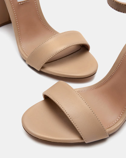 CARRSON Blush Leather Women's Heel - Steve Madden