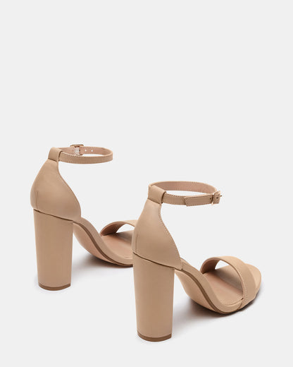CARRSON Blush Leather Women's Heel - Steve Madden