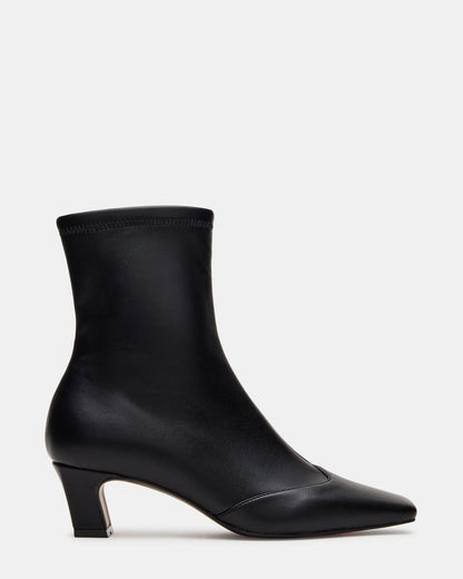 JETER Black Square-Toe Women's Ankle Boot - Steve Madden