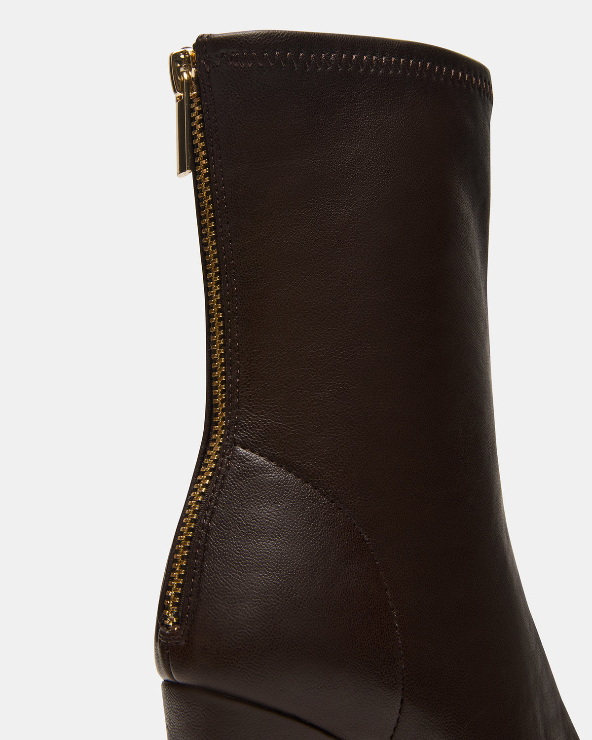 KHELAN Brown Square-Toe Heeled Women's Ankle Boot - Steve Madden