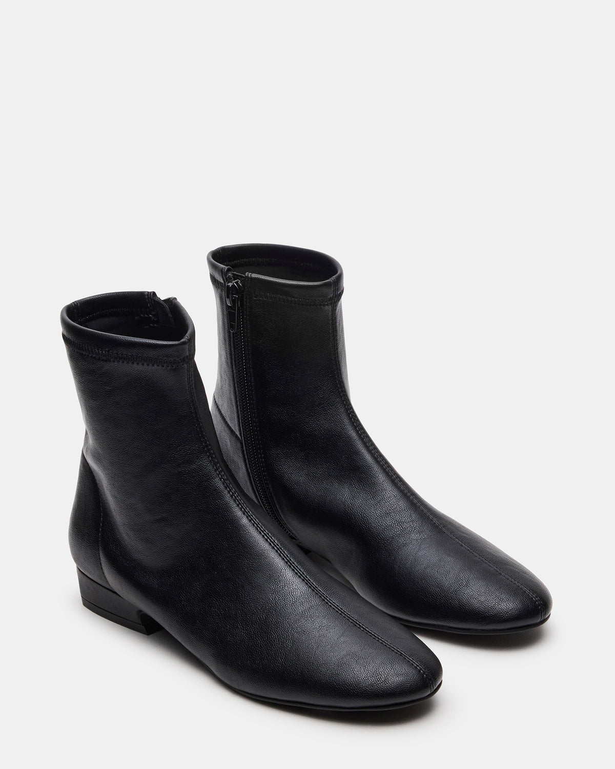 FINCH Black Round Toe Women's Ankle Boot - Steve Madden