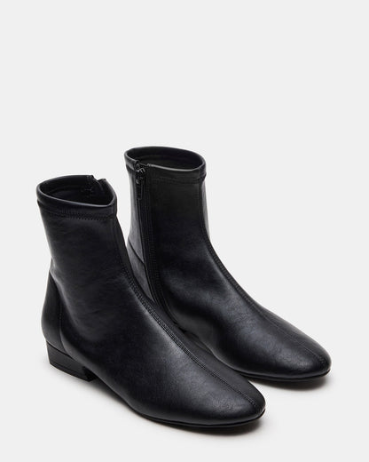 FINCH Black Round Toe Women's Ankle Boot - Steve Madden