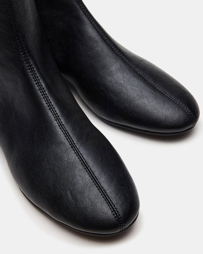 FINCH Black Round Toe Women's Ankle Boot - Steve Madden