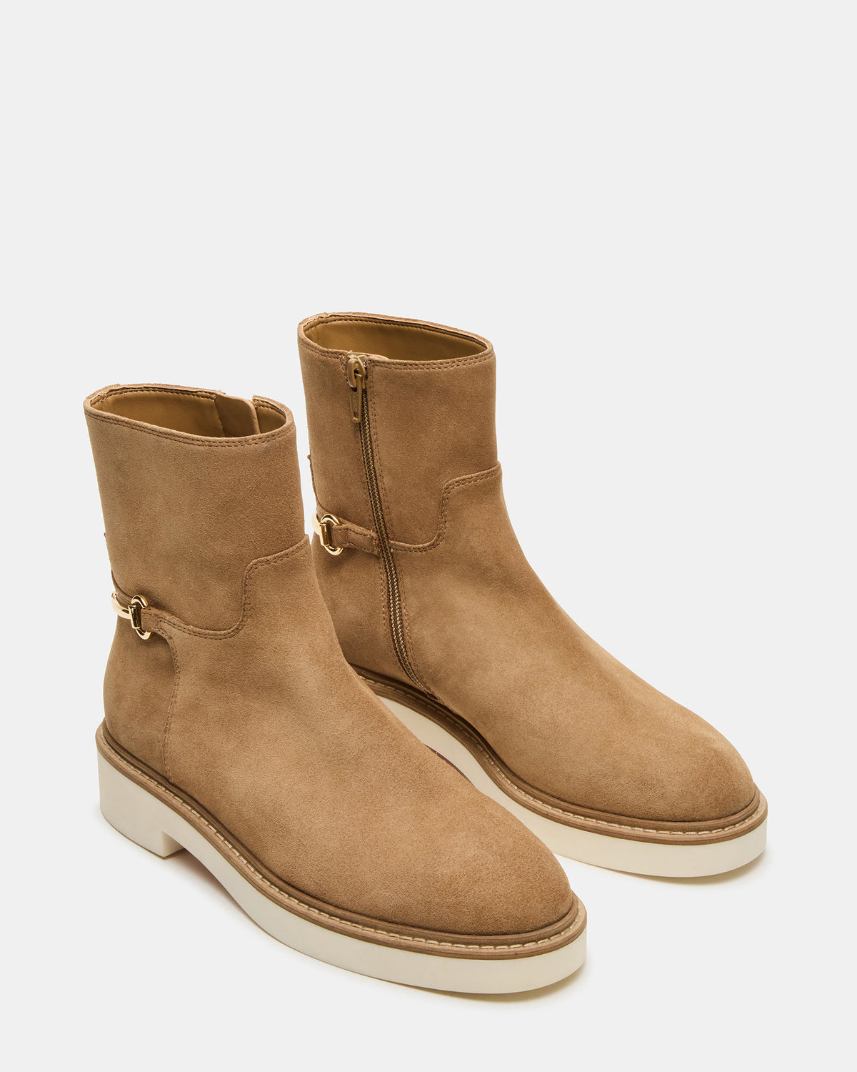 DIABLO Taupe Suede Women's Ankle Boot - Steve Madden
