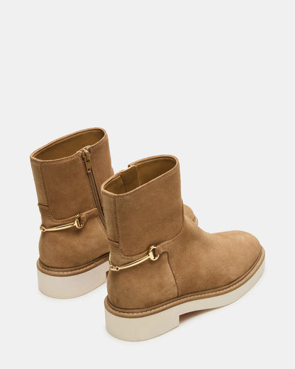 DIABLO Taupe Suede Women's Ankle Boot - Steve Madden