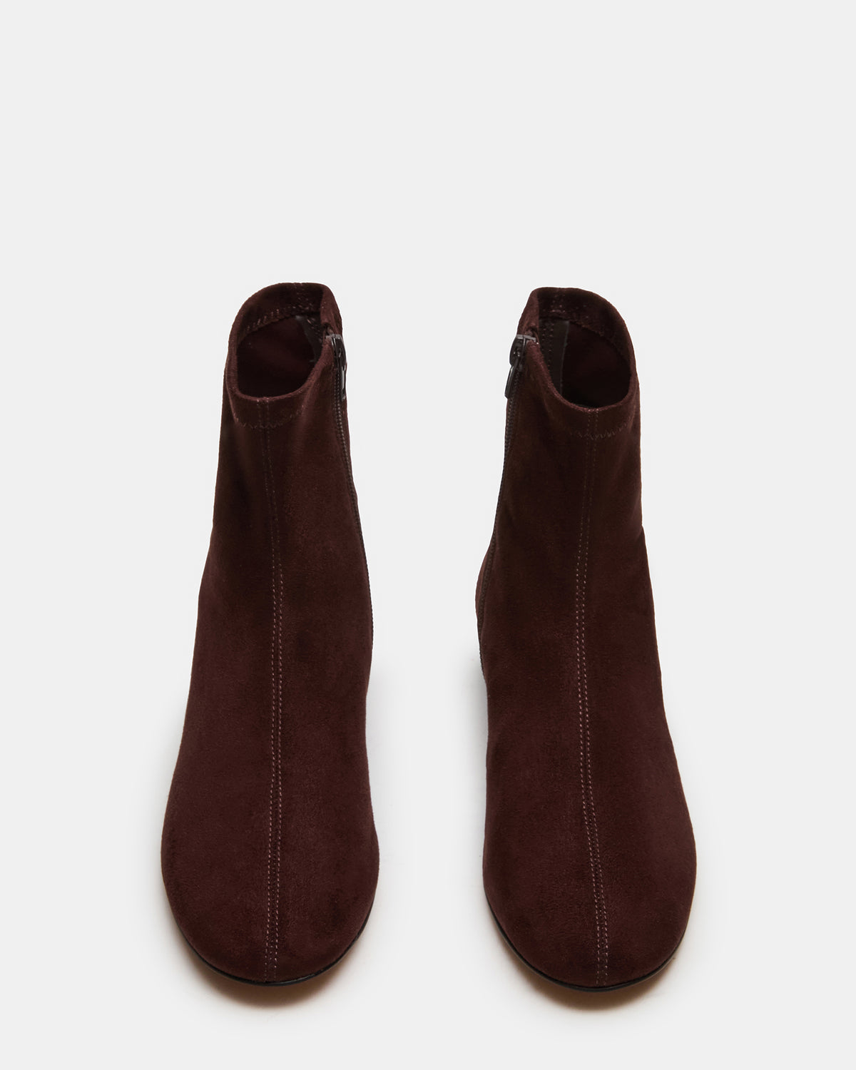 FINCH Brown Round Toe Women's Ankle Boot - Steve Madden