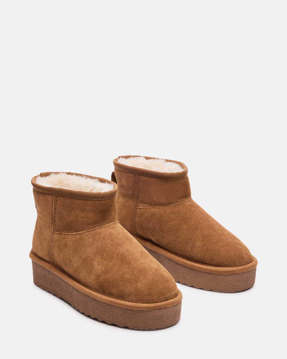 COMFY Chestnut Suede Women's Ankle Boot - Steve Madden