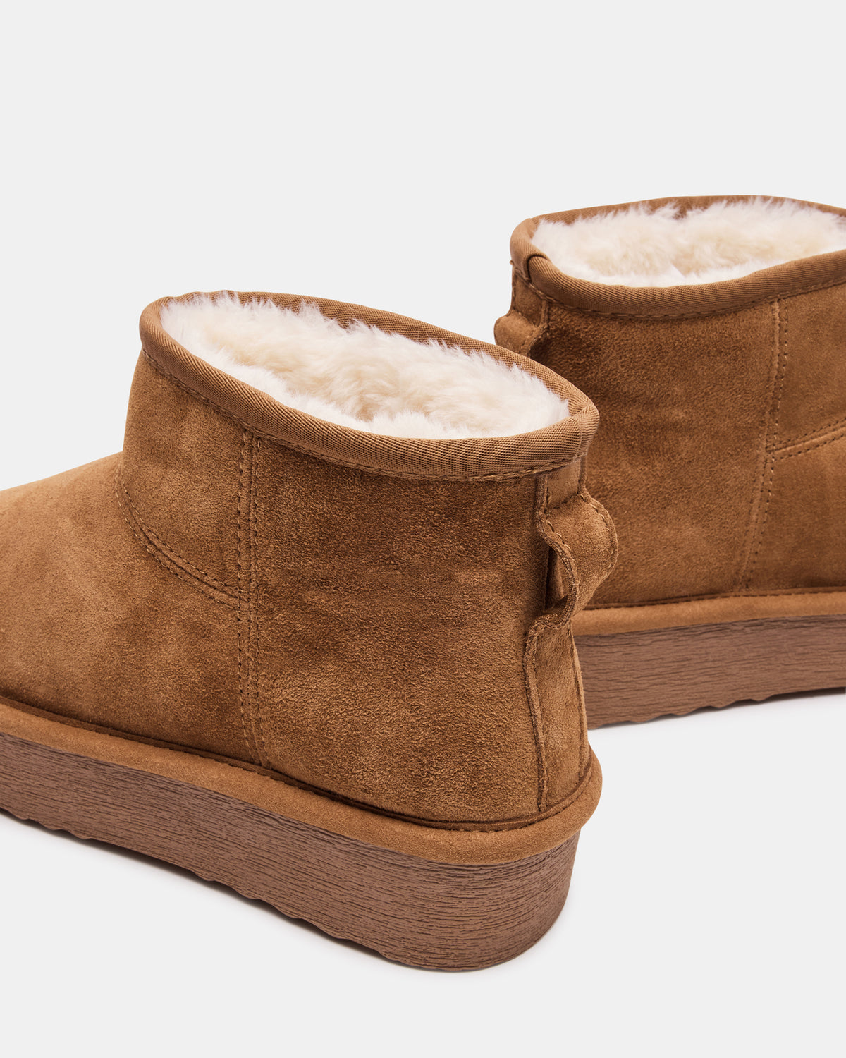 COMFY Chestnut Suede Women's Ankle Boot - Steve Madden
