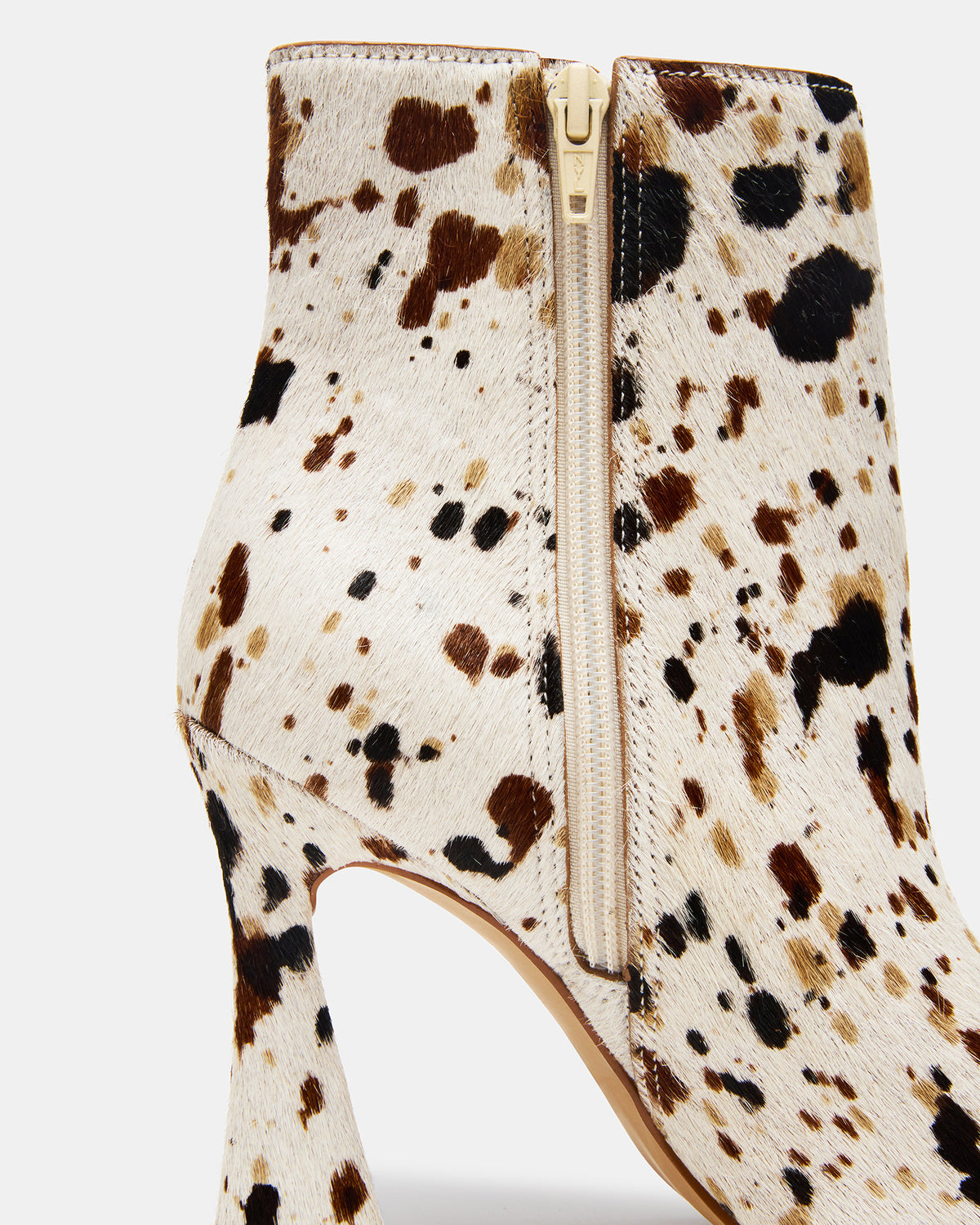 BOLERO Tan Multi Pointed-Toe Heeled Women's Ankle Boot - Steve Madden