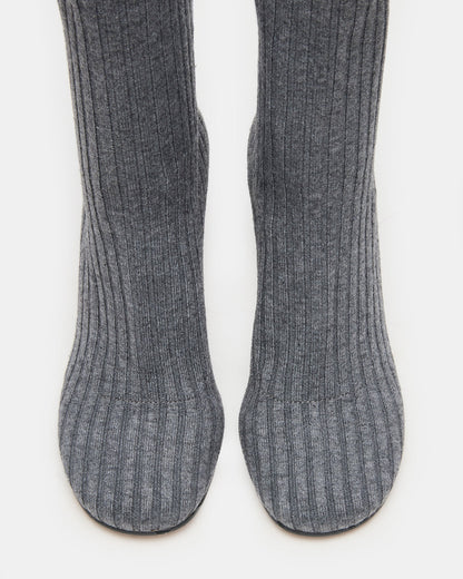 LORENZA Knit Grey Women's Ankle Boot - Steve Madden