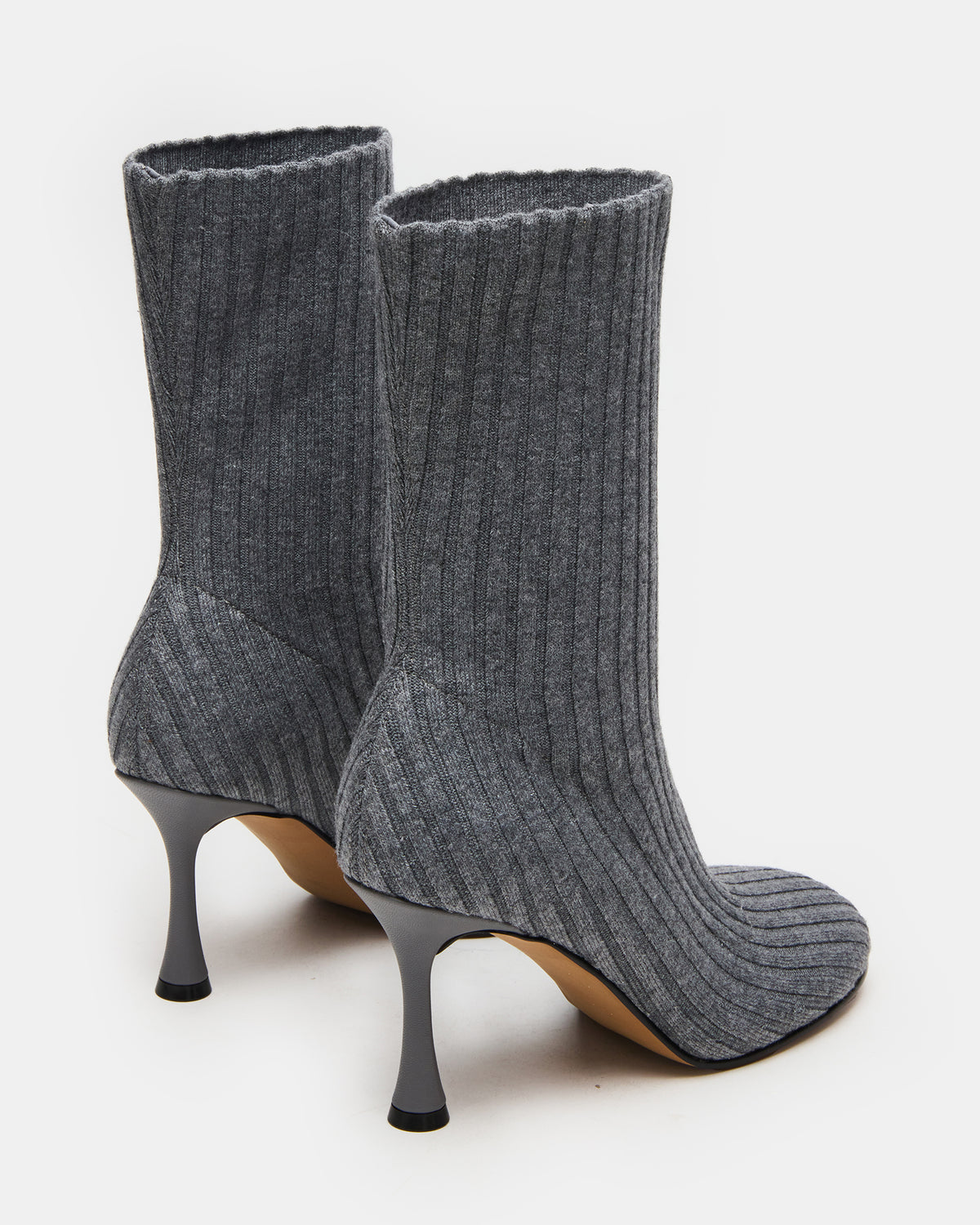 LORENZA Knit Grey Women's Ankle Boot - Steve Madden