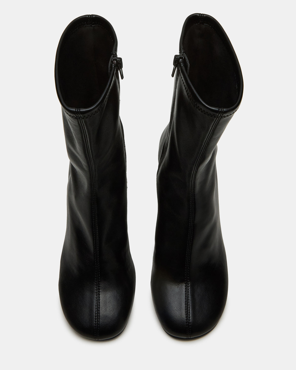 LORENZA Black Heeled Women's Ankle Boot - Steve Madden