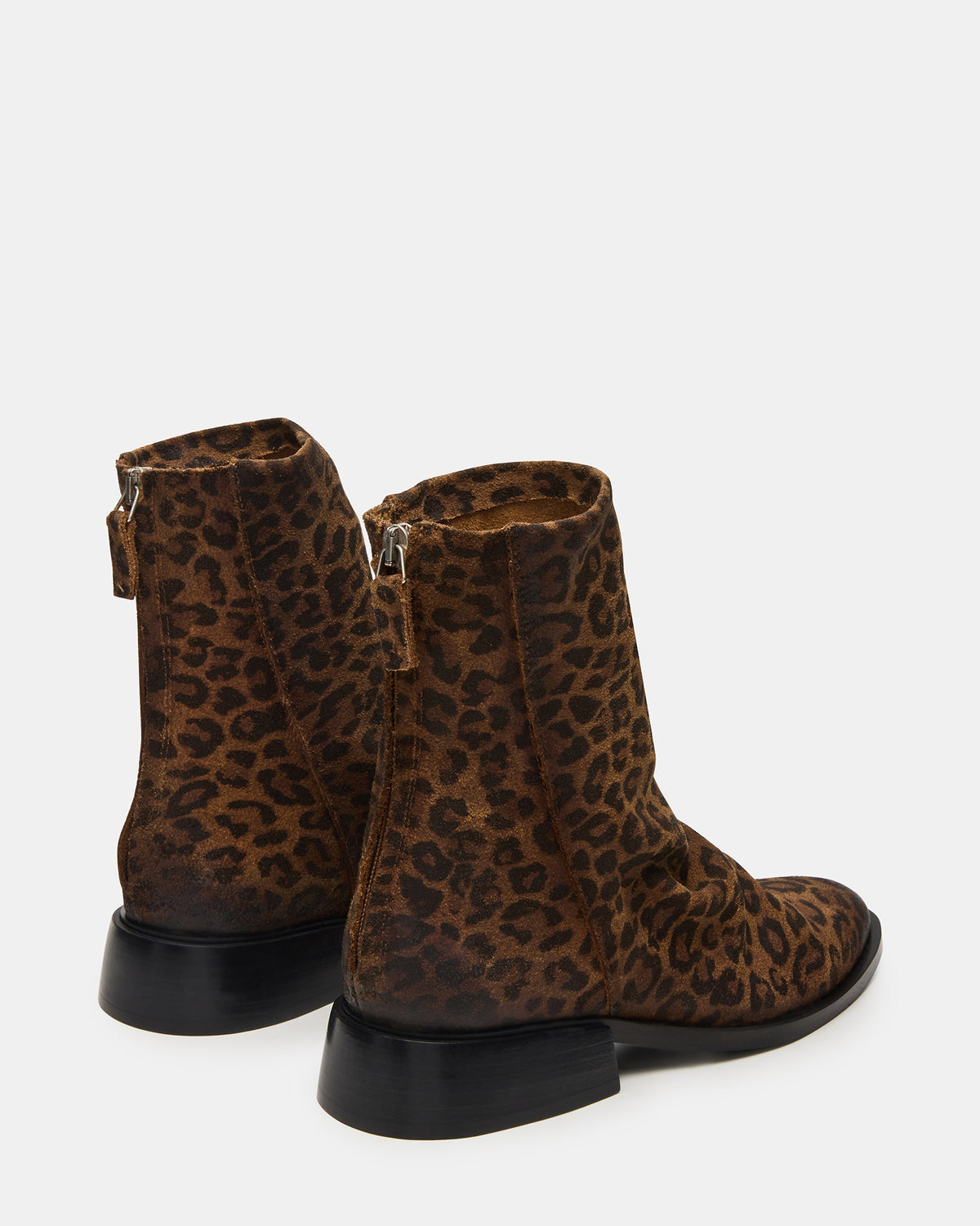 NEXIE Leopard Women's Pointed-Toe Ankle Boot - Steve Madden