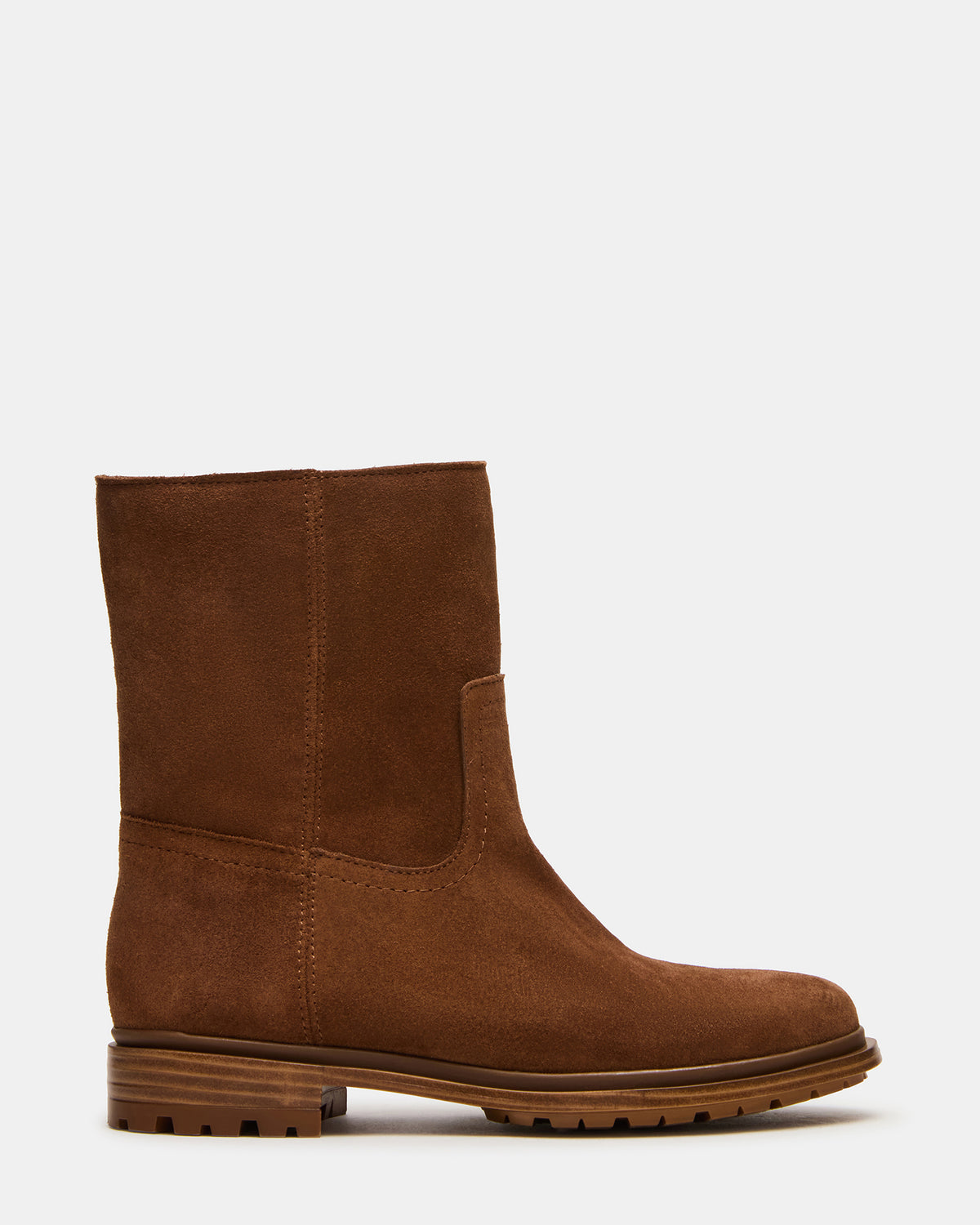 BATES Brown Suede Women's Boot - Steve Madden