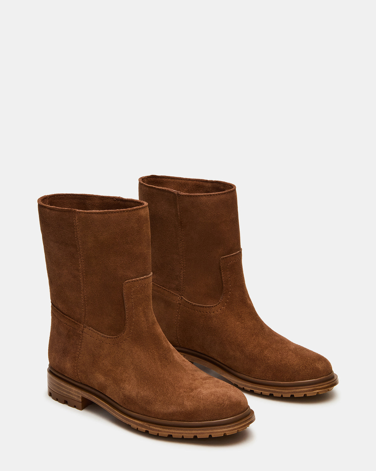 BATES Brown Suede Women's Boot - Steve Madden