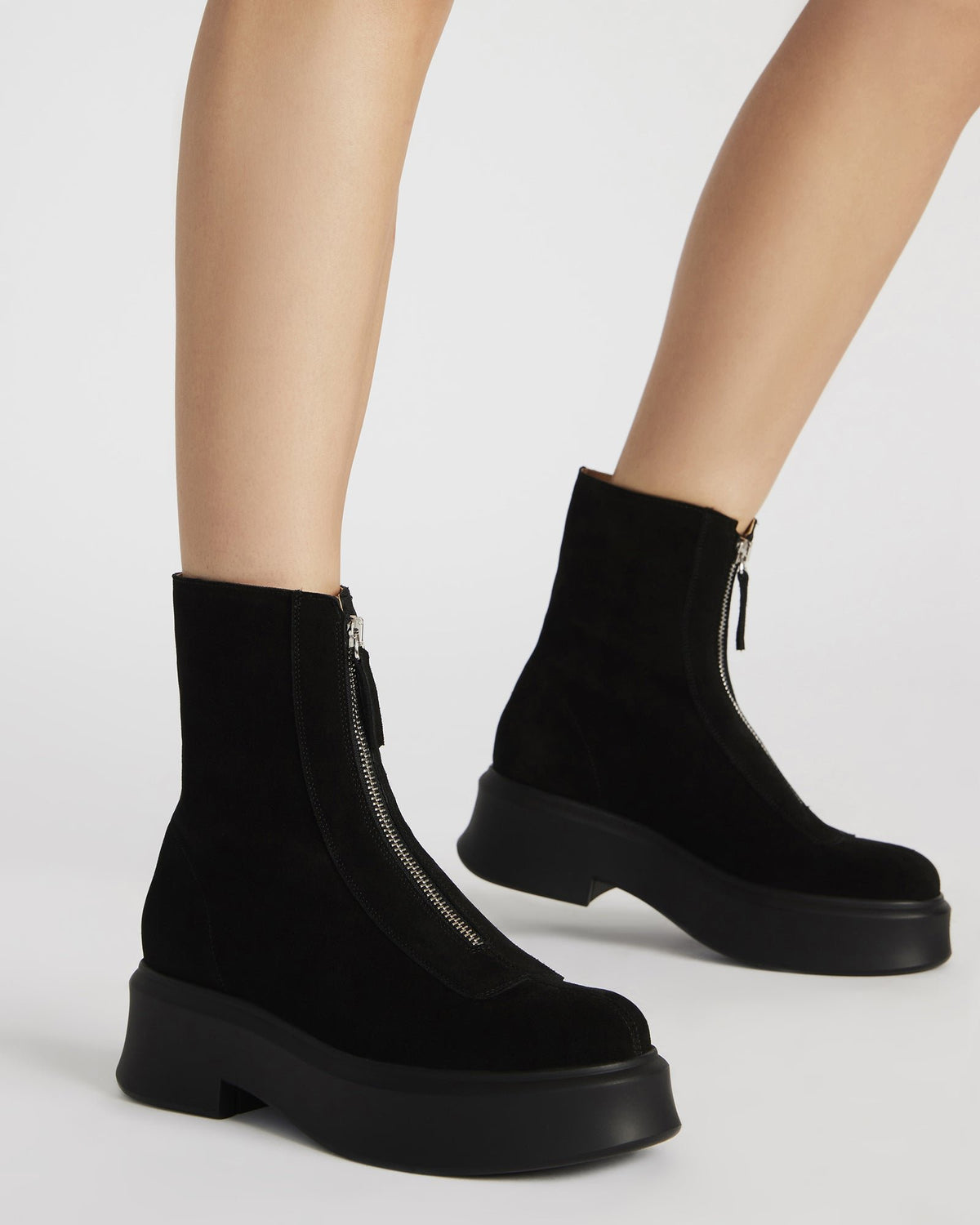 JONES Brown Cow Print Zipper Lug Women's Ankle Boot - Steve Madden