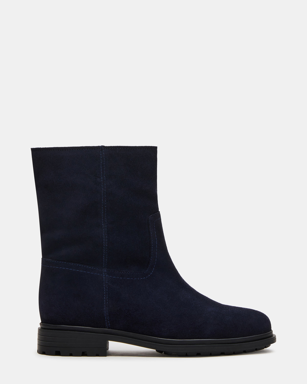 BATES Navy Suede Women's Boot - Steve Madden