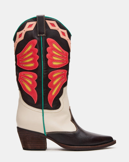 ARROYO Coral Multi Western Pointed-Toe Women's Boot - Steve Madden