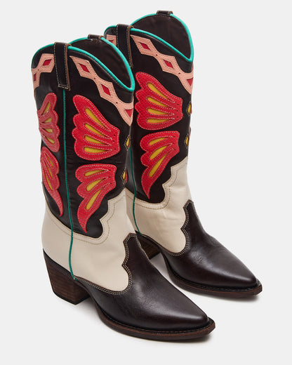 ARROYO Coral Multi Western Pointed-Toe Women's Boot - Steve Madden