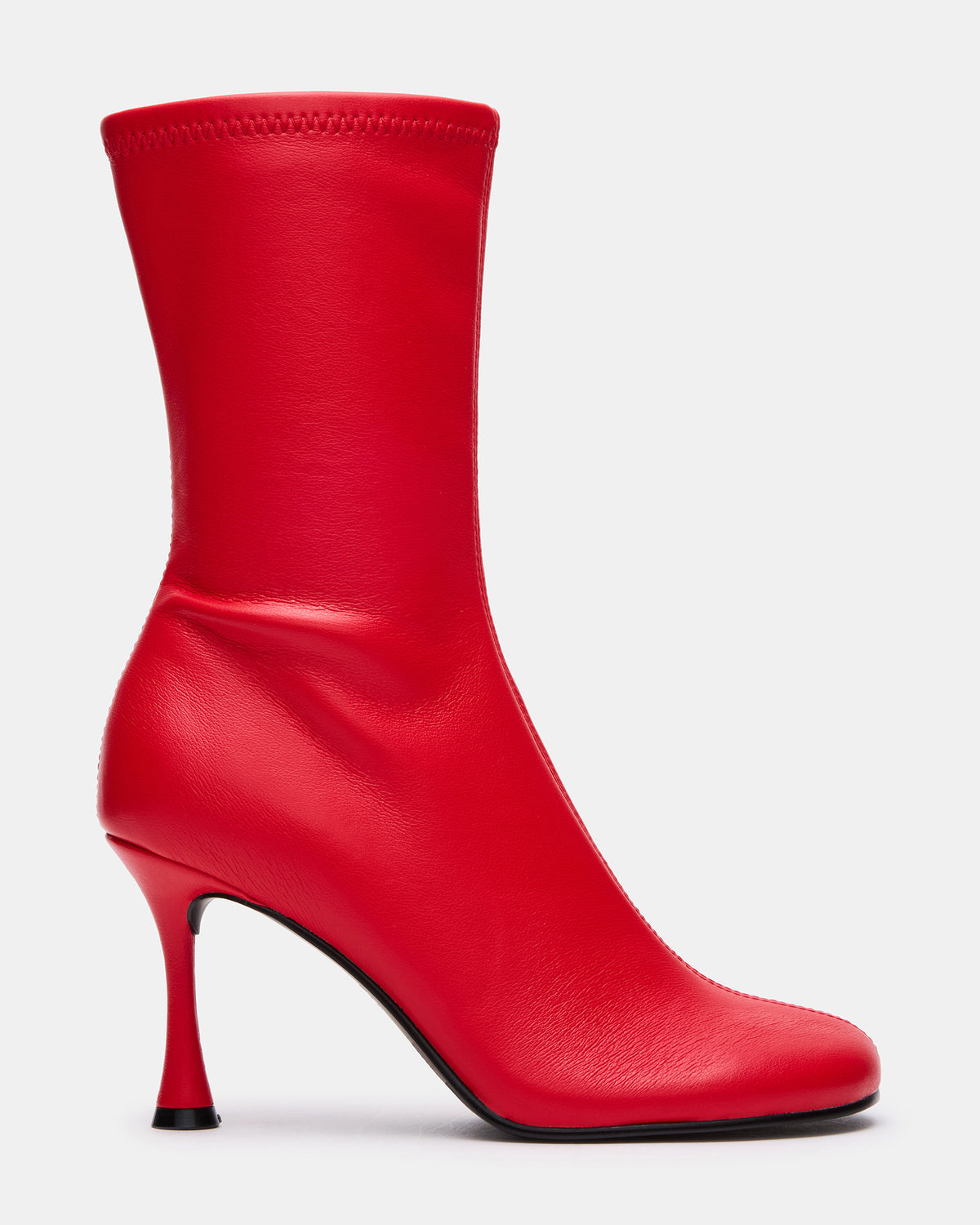 LORENZA Red Heeled Women's Ankle Boot - Steve Madden