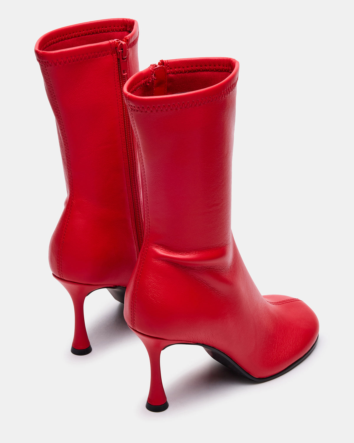 LORENZA Red Heeled Women's Ankle Boot - Steve Madden