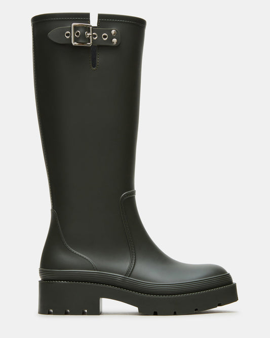 ROCKYH20 Olive Women's Water-Resistant Lug Boot - Steve Madden