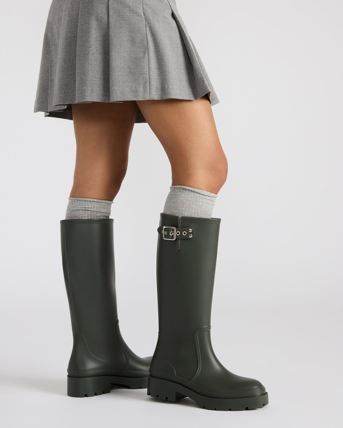 ROCKYH20 Olive Women's Water-Resistant Lug Boot - Steve Madden