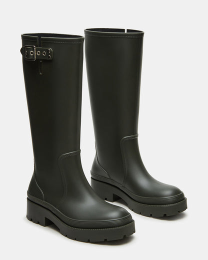 ROCKYH20 Olive Women's Water-Resistant Lug Boot - Steve Madden