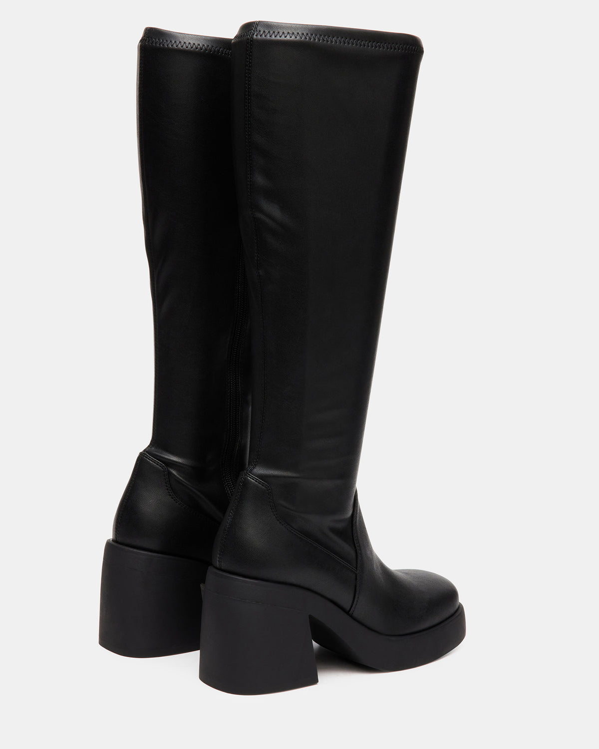 BERKLEIGH Black Wide Calf Women's Knee High Boot - Steve Madden