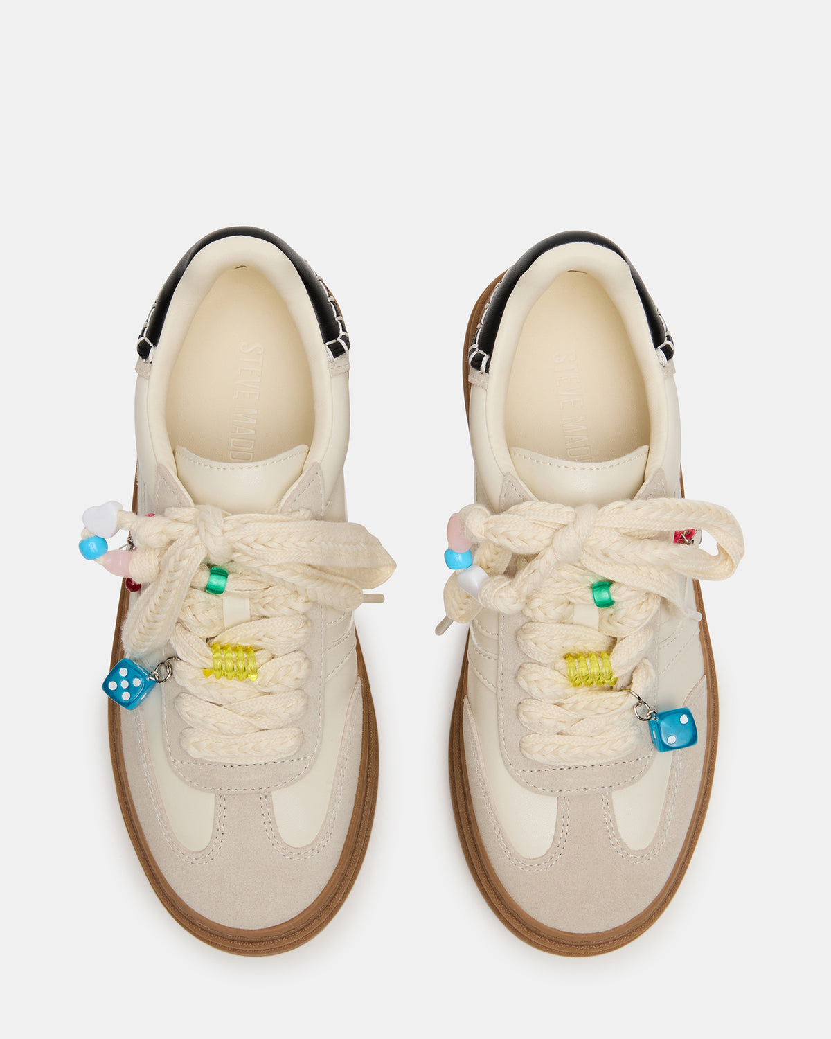 DODGE CHARM Bone Multi Low-Top Platform Women's Sneaker - Steve Madden