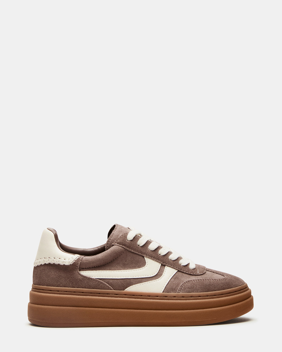 DODGE Espresso Low-Top Platform Women's Sneaker - Steve Madden