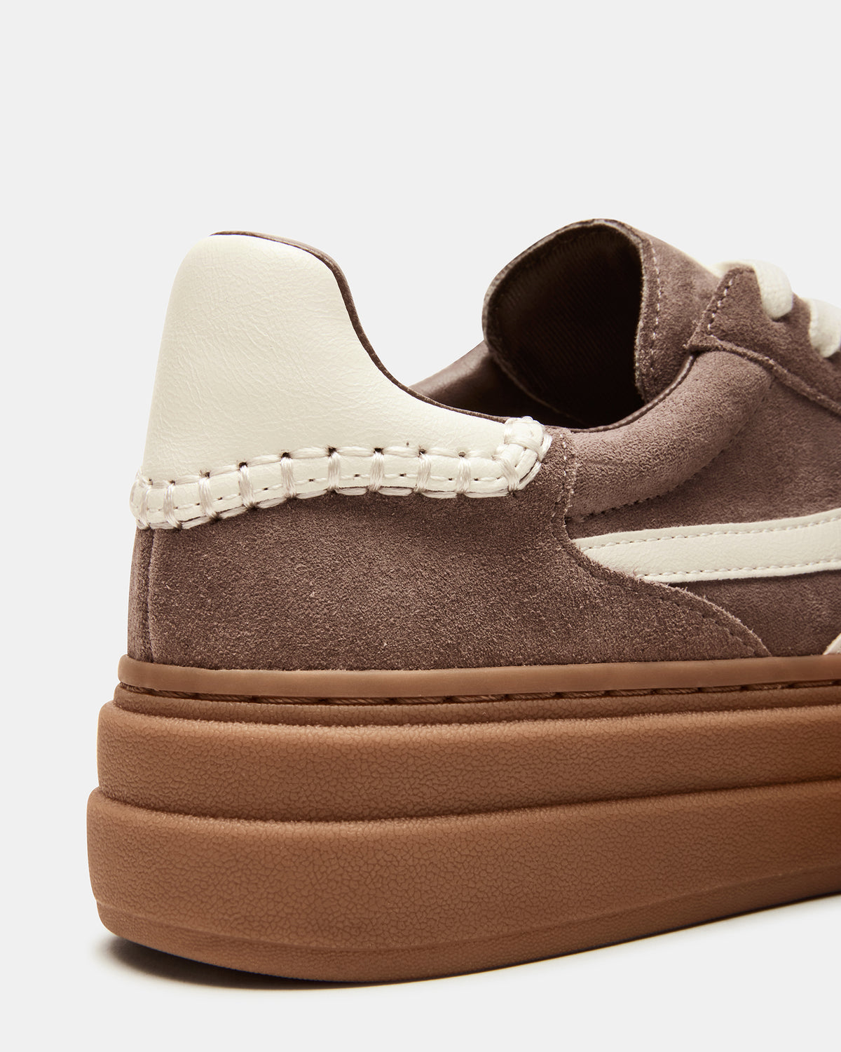 DODGE Espresso Low-Top Platform Women's Sneaker - Steve Madden
