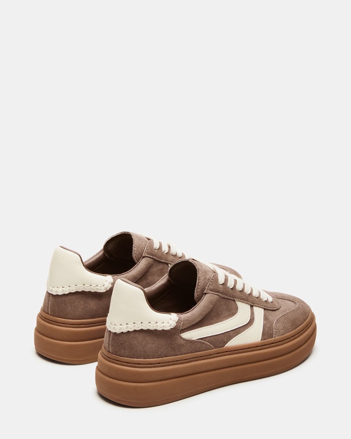 DODGE Espresso Low-Top Platform Women's Sneaker - Steve Madden